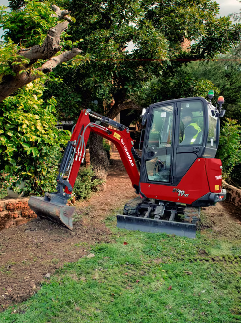 Minigraver Yanmar 19 kg m. 2 skovle thumbnail 1